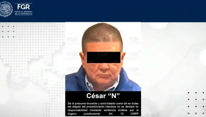 Detienen a exfiscal de Chihuahua, FGR lo acusa de traición a la patria