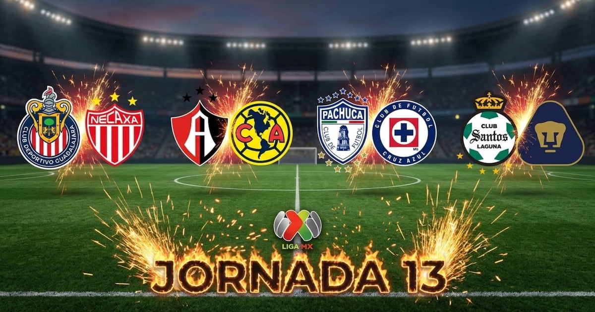 ¿Dónde ver la jornada 13 de la Liga MX? Partidos, canales y horarios