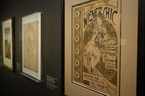 El art nouveau de Alphonse Mucha, en el Museo Kaluz