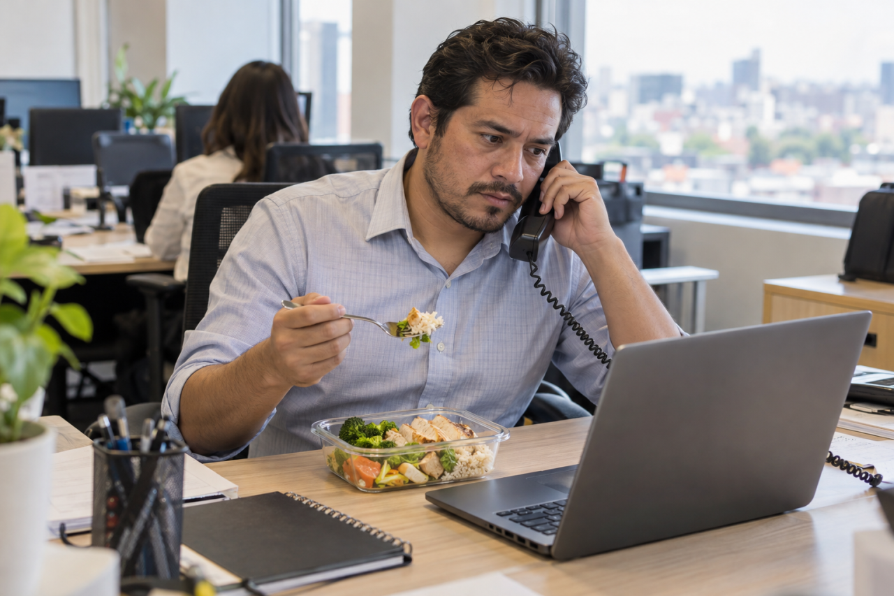 El registro electrónico de la jornada laboral, ¿afecta la hora de comida?