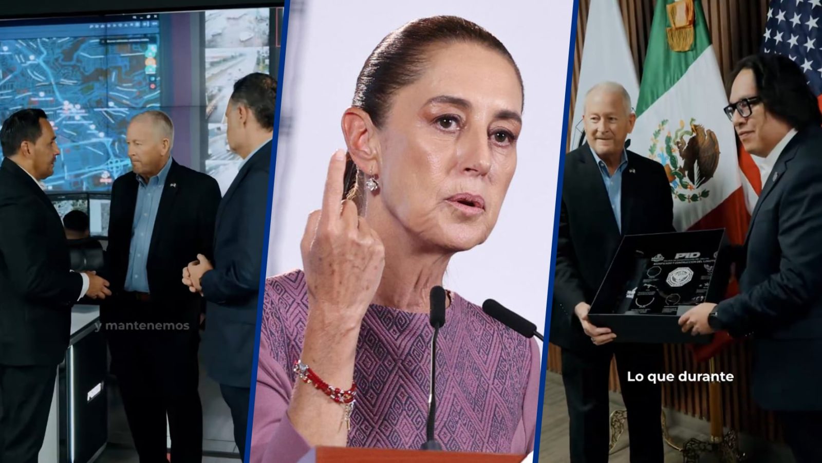 ‘Encontronazo’ entre Sheinbaum y EU: Reclama invitación a Ron Johnson a academia de policías en Querétaro