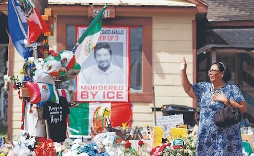 "Este voto es por ti"; muerte del mexicano Lorenzo Salgado a manos del ICE impulsa voto antiTrump en Texas
