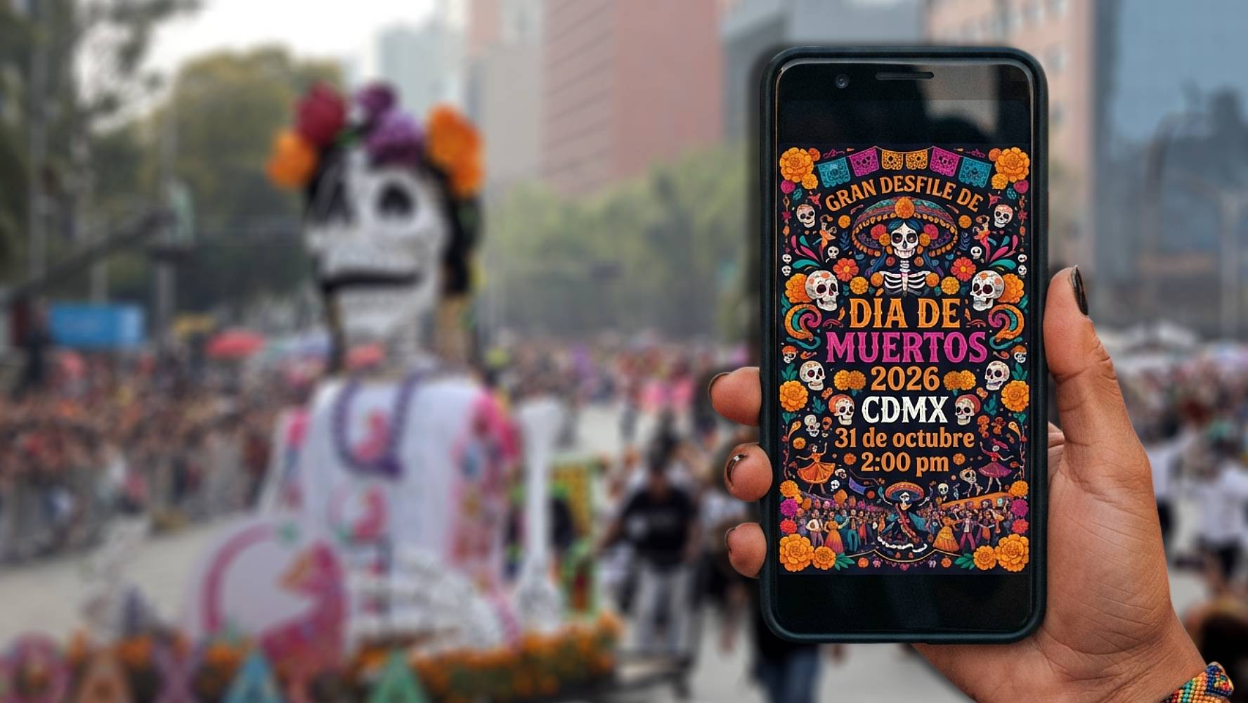 Gran Desfile de Día de Muertos 2026: Fecha, hora, ruta, dónde ver, calles cerradas y más