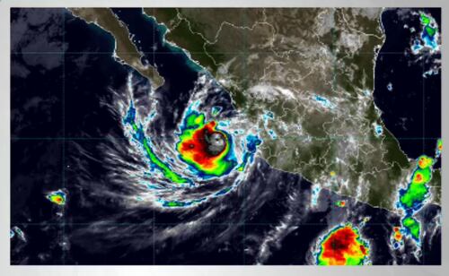 Huracán Simon provoca lluvias muy fuertes en cuatro estados; sigue EN VIVO su trayectoria y afectaciones
