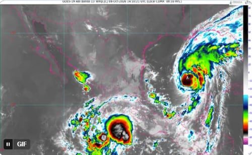 Huracán Simón se intensifica a categoría 2 e Isaías permanece en categoría 3; sigue EN VIVO su trayectoria y efectos