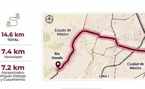 Invertirán 15 mil mdp en Tren Ligero a Naucalpan