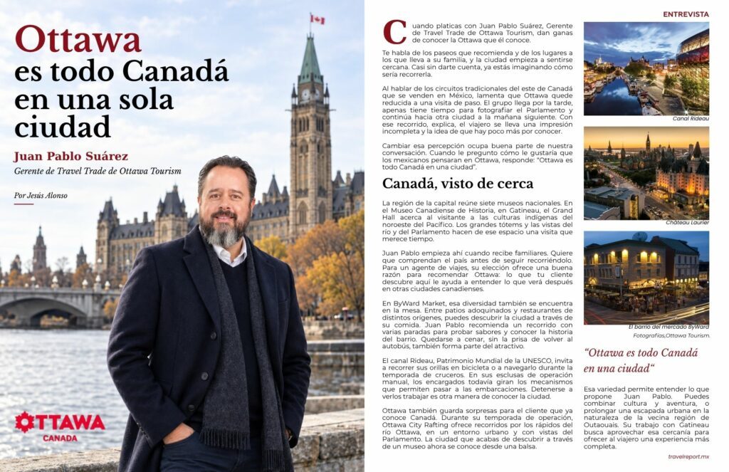 Juan Pablo: Ottawa, Es todo Canadá