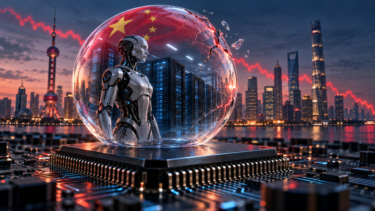 La burbuja de IA en China convierte la euforia en pérdidas millonarias