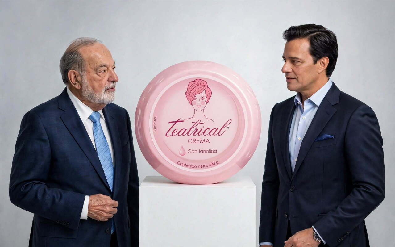 La historia que nadie conoce de crema Teatrical: pasó por Sanborns, la compró Slim y acabó en manos de Rodrigo Herrera