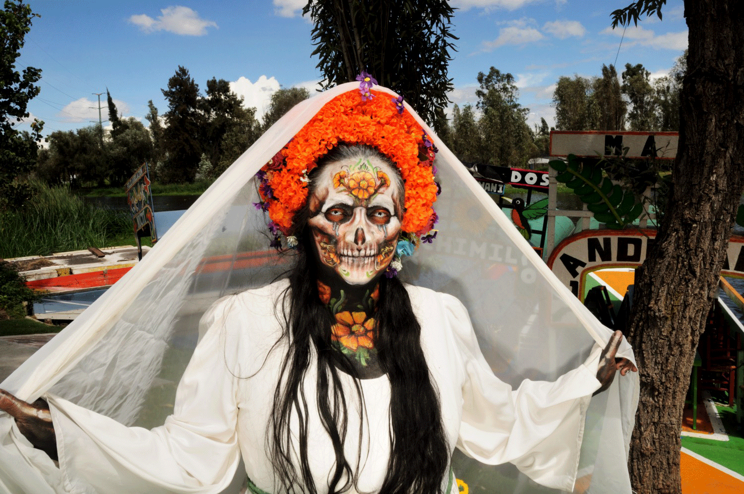 La Llorona cambia de escenario: este año desembarca en una chinampa de Xochimilco