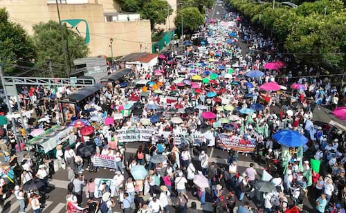 Marcha nacional del personal médico; minuto a minuto de la movilización de este 13 de octubre