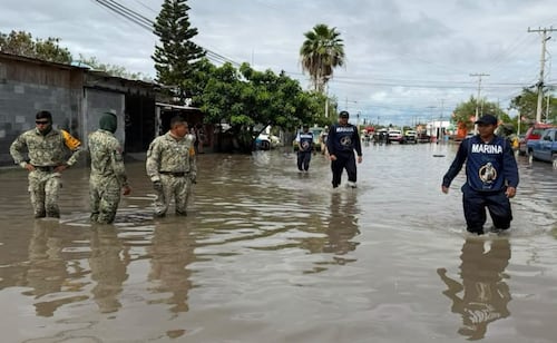 Matamoros activa bombas hidráulicas y Plan DN-III para desfogar agua tras inundaciones; 93 colonias resultaron afectadas por las lluvias