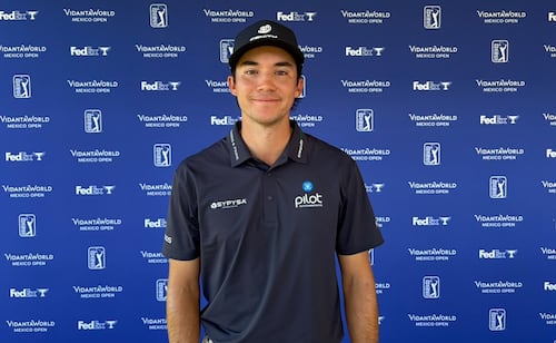 Mauricio Figueroa ve un futuro en el PGA Tour tras debutar en el México Open: Sé que pertenezco aquí
