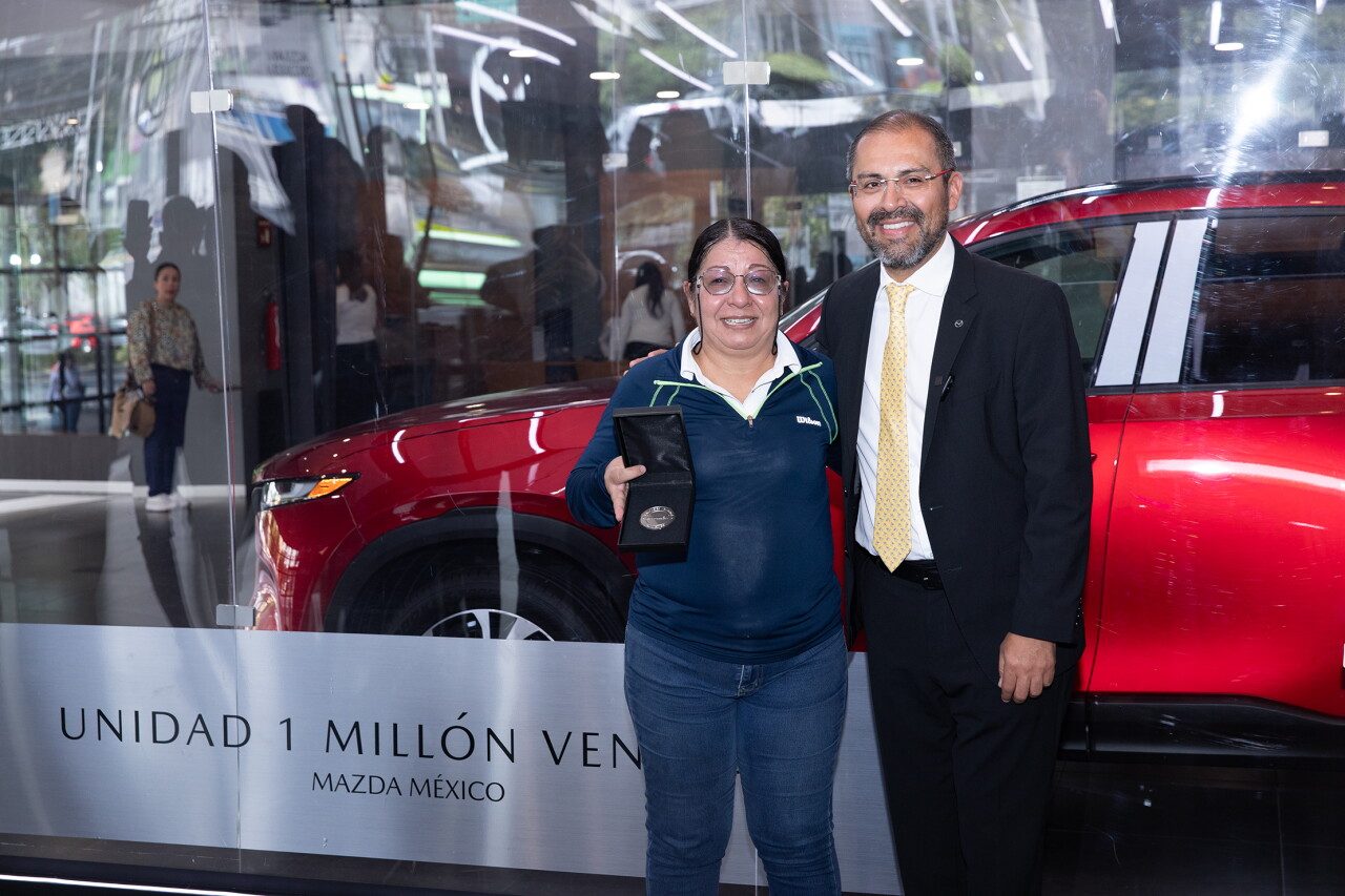 Mazda México celebra su primer millón de autos vendidos