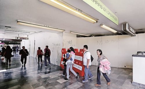 Metro CDMX mantiene servicio provisional en Línea 9; RTP apoya traslado de usuarios