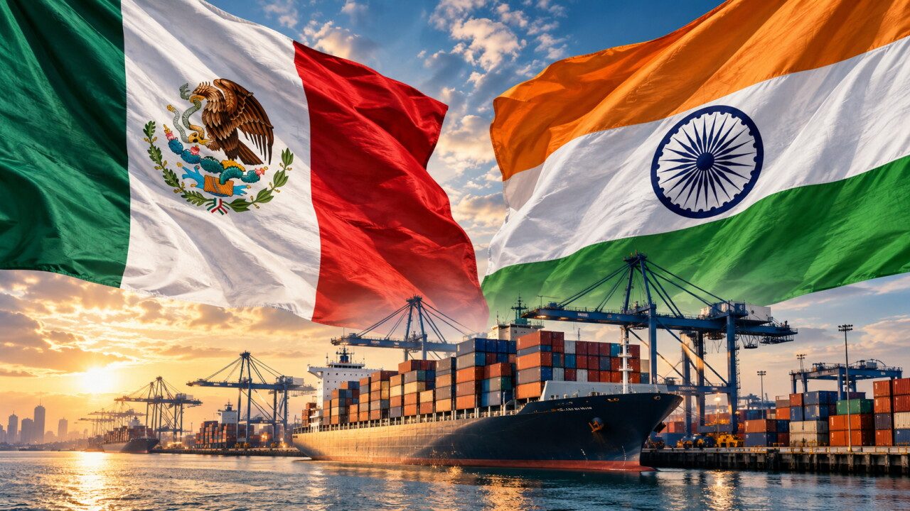 México busca abrir mercado en India con un acuerdo de comercio preferencial