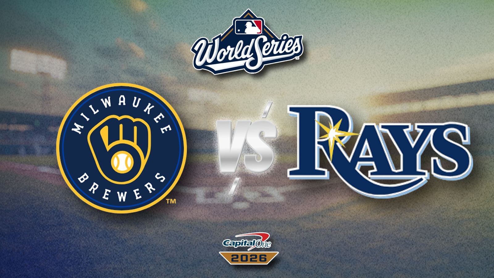 Milwaukee Brewers vs. Tampa Bay Rays en la Serie Mundial 2026: Calendario, horarios, dónde ver y más
