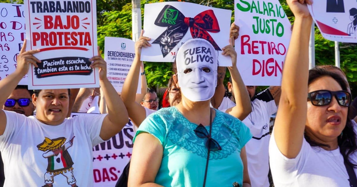 Nueva marcha nacional del IMSS: ¿Cuándo será y cuál es la principal exigencia de los trabajadores?