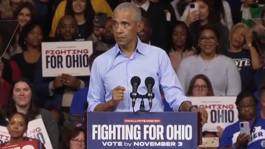 Ohio y Michigan: el expresidente Obama entra en la batalla por el Senado