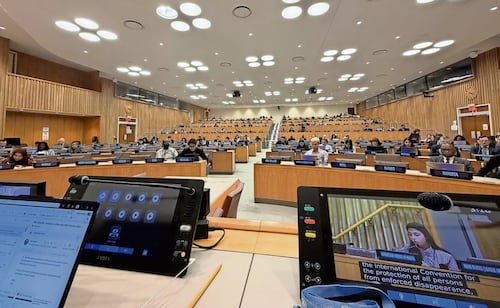 ONU plantea ayuda para crisis de desaparecidos