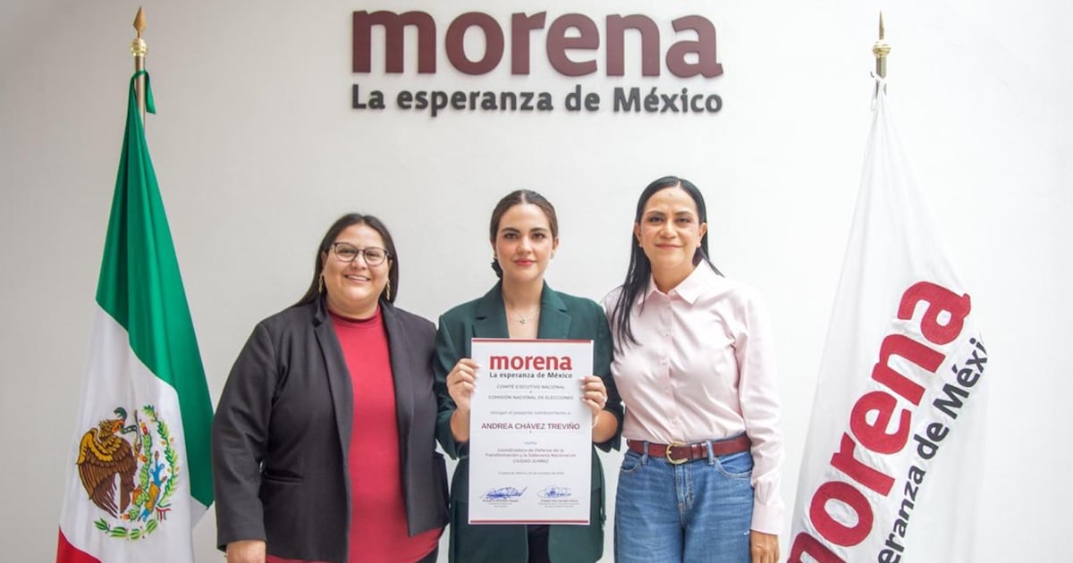 ‘Premio de consolación’ para Andrea Chávez: Morena le da candidatura para alcaldía de Ciudad Juárez