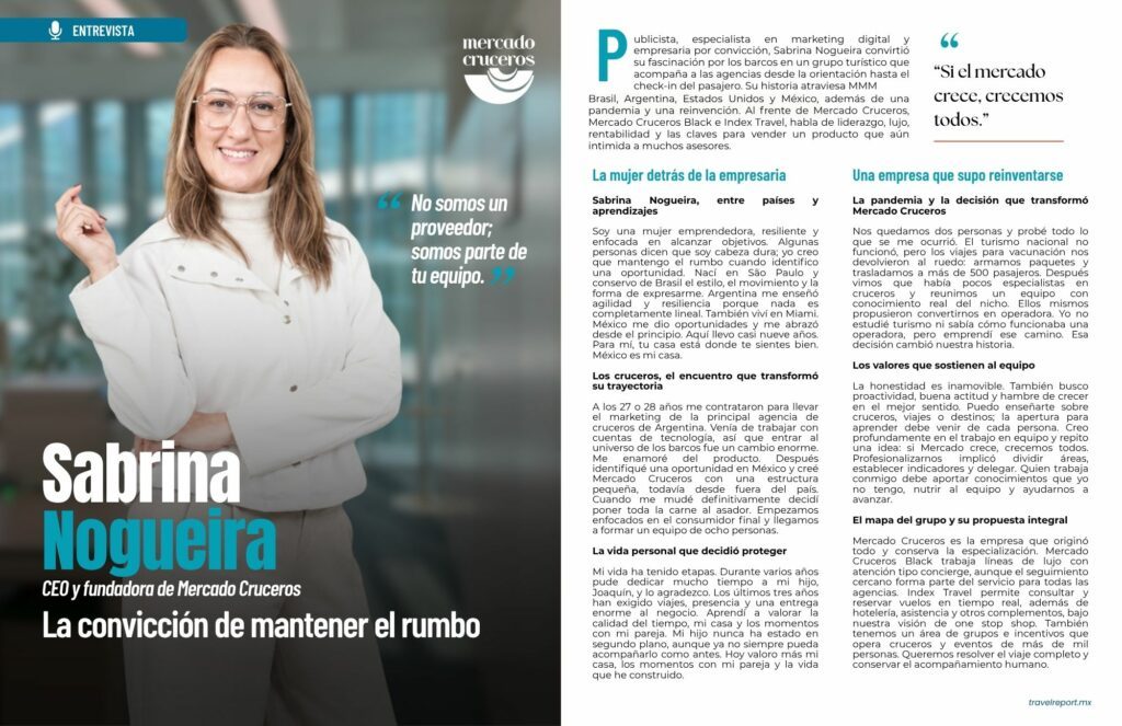 Sabrina Nogueira: La convicción de mantener el rumbo