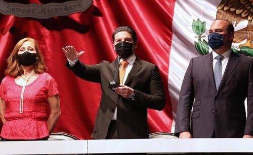 Samuel García presenta balance de cinco años de gobierno; destaca avances en seguridad y movilidad