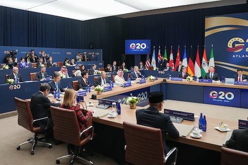 Termina sin consenso reunión de cancilleres del G20 en Atlanta; presencia de Rusia y guerra en Irán marcan encuentro