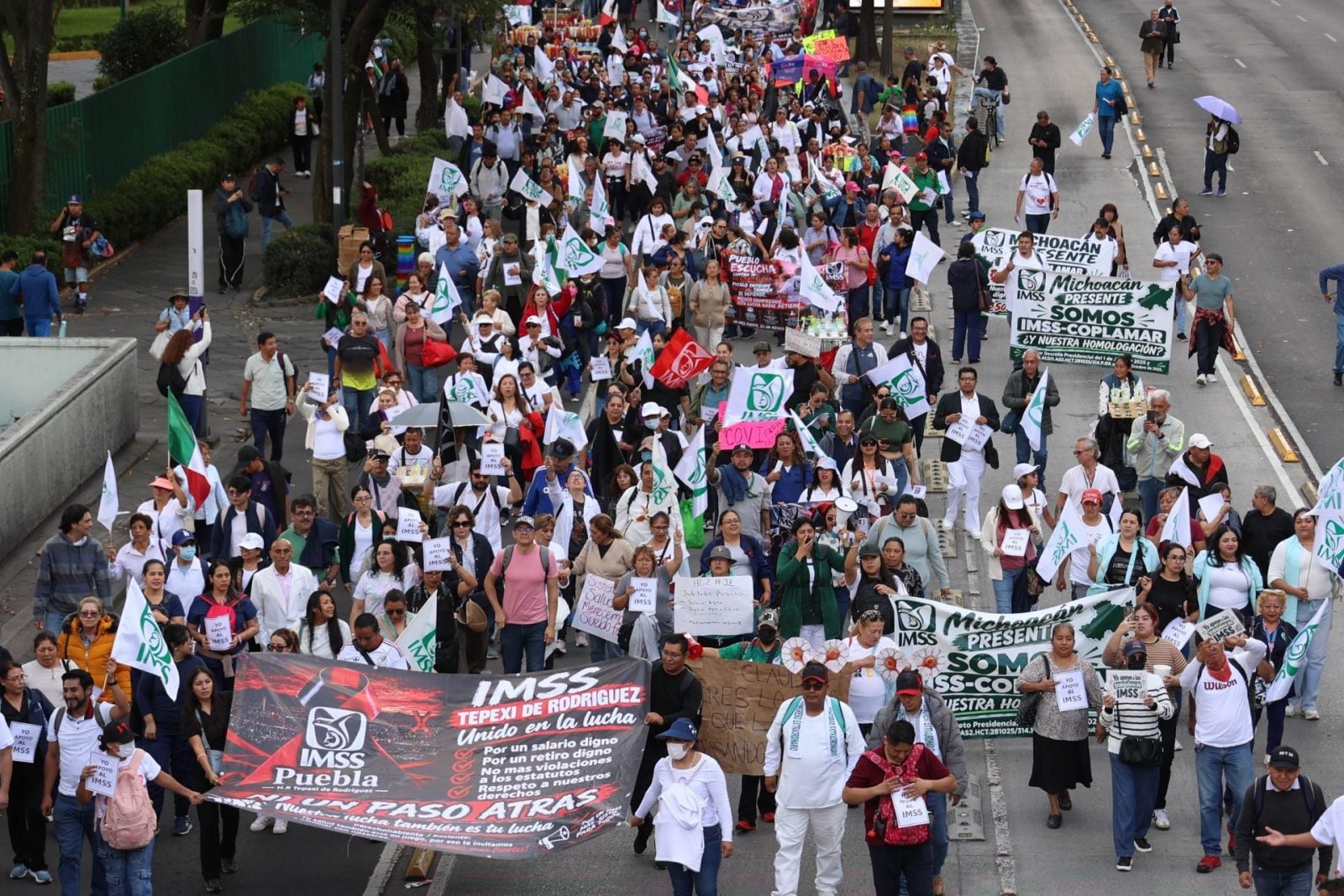 Trabajadores del IMSS anuncian bloqueos ‘sorpresa’ en CDMX: ¿Qué calles serán afectadas y cuándo?