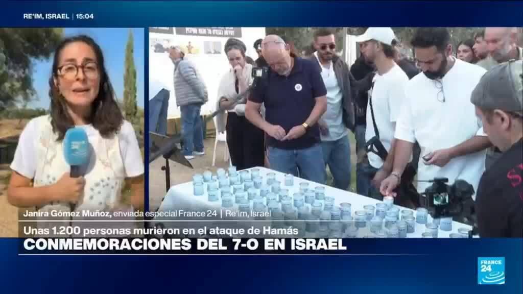 Tres años del 7 de octubre: homenajes en Israel mientras sigue la crisis humanitaria en Gaza