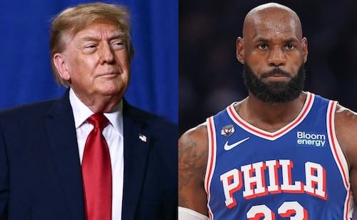Trump arremete contra LeBron James; acusa al basquetbolista de faltar al respeto al himno de Estados Unidos