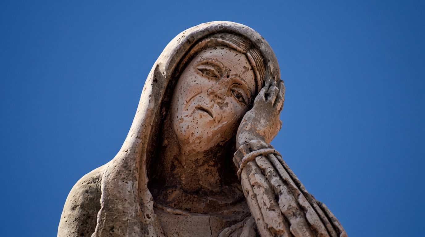 Tumba de la Llorona en Jerez: la leyenda de la estatua que cierra los ojos