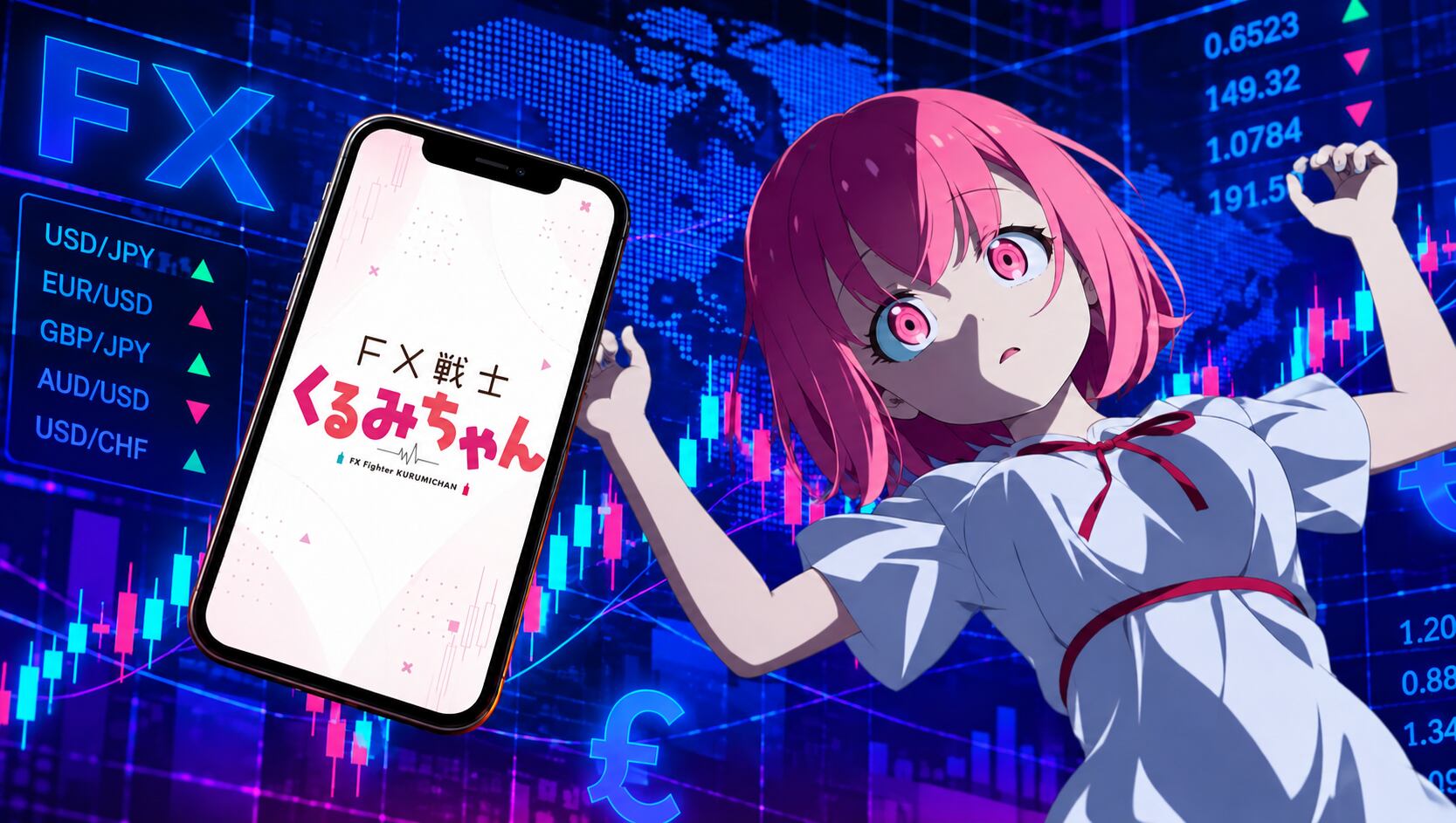 Un clic puede costarte millones: Así es ‘FX Fighter Kurumi-chan’, el anime que muestra los riesgos del trading