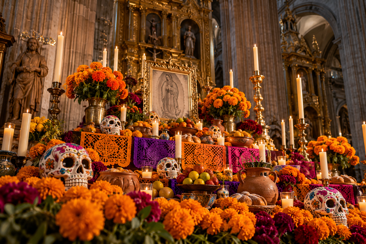‘Una noche para recordar’: recorridos nocturnos por la Catedral Metropolitana en Día de Muertos