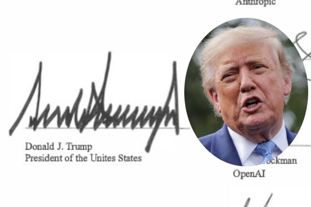 Unites States: Casa Blanca escribe mal el nombre del país en decreto sobre IA