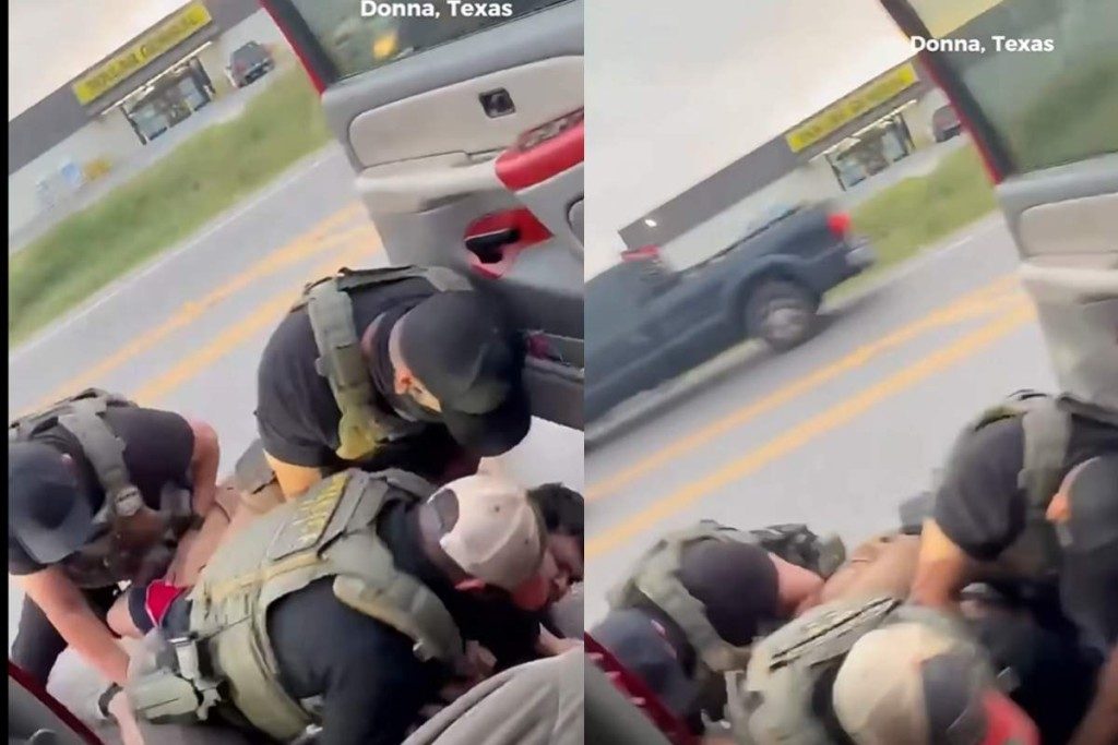 VIDEO l Agentes del ICE sacan a la fuerza a latino de su auto en Donna, Texas