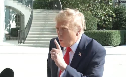 VIDEO: Trump vuelve a insultar a una periodista, ahora de NBC News; "eres una horrible reporterilla", dice