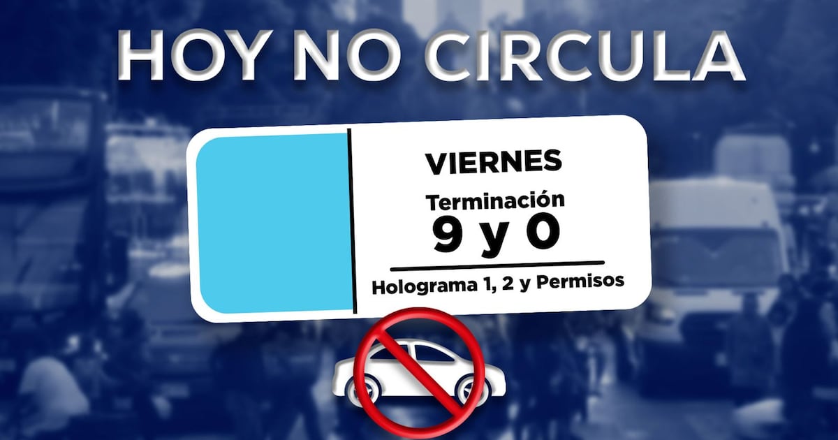 Viernes de ‘pedalear’: Así queda el Hoy No Circula en CDMX y Edomex este 2 de ocubre